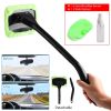 Microfiber Windshield Clean Car Auto Wiper Cleaner Glass Window Cleaning Brush Kit Tool