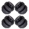 4 Pieces Heavy Duty 2500lb 1/2"NPT Double Bellow Air Suspension Bag Air Spring bags