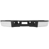 Pickup Rear Bumper Chevrolet Silverado 1500 2007-2013-Silver/Steel/No Hole