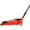 Hydraulic Low Profile and Steel Racing Floor Jack with Dual Piston Quick Lift Pump,3 Ton (6600 lb) Capacity, Lifting range 3.3"-18.5"