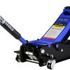 Floor Jack, 4 Ton Low Profile Floor Jack, Heavy-Duty Steel Racing Floor Jack with dual Piston Quick Lift Pump, Floor Jack Lifting Range 4"-21"