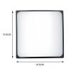 LEAVAN Chrome Hood Mirror for International Prostar DuraStar TranStar WorkStar