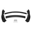 Matte Double Deck For Dodge Charger 2015-2022 SRT Style Front Lip Splitter Kit