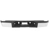 Pickup Rear Bumper Chevrolet Silverado 1500 2007-2013-Silver/Steel/No Hole