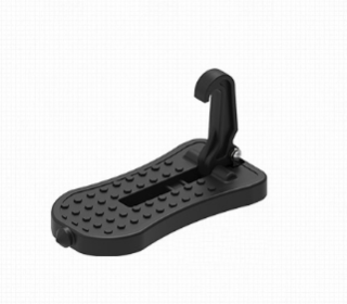 Car Foot Assist Pedal Car Modification Supplies Side Pedal (Color: Black)